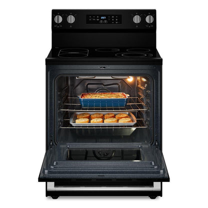 Maytag MFES6030RB 30-Inch Wide Electric Range With No Preheat Air Fry and Air Baking - 5.3 cu. ft.