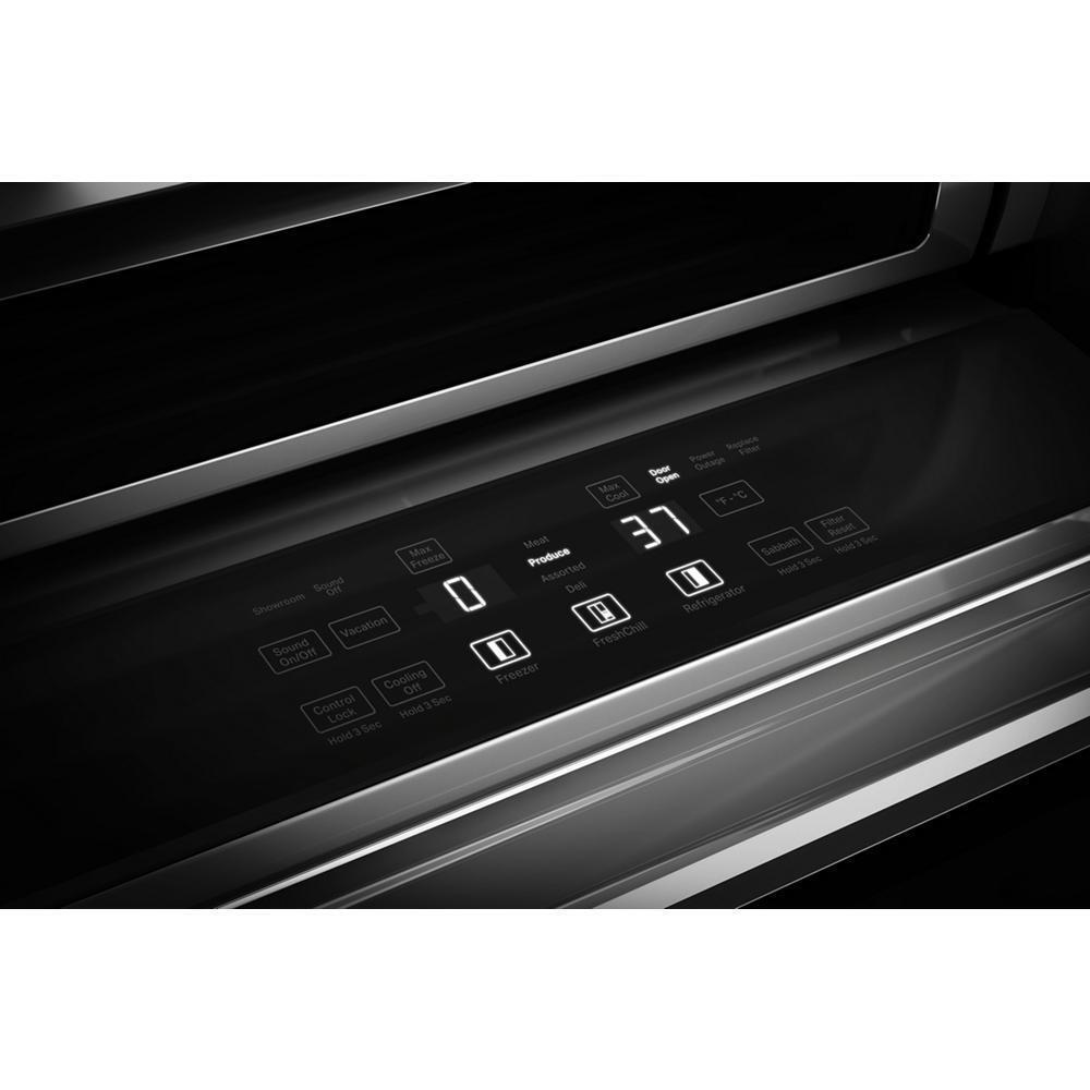 Kitchenaid KBSN742TPA 25.5 Cu. Ft. 42" Built-In Panel-Ready Side-by-Side Refrigerator with Platinum Interior