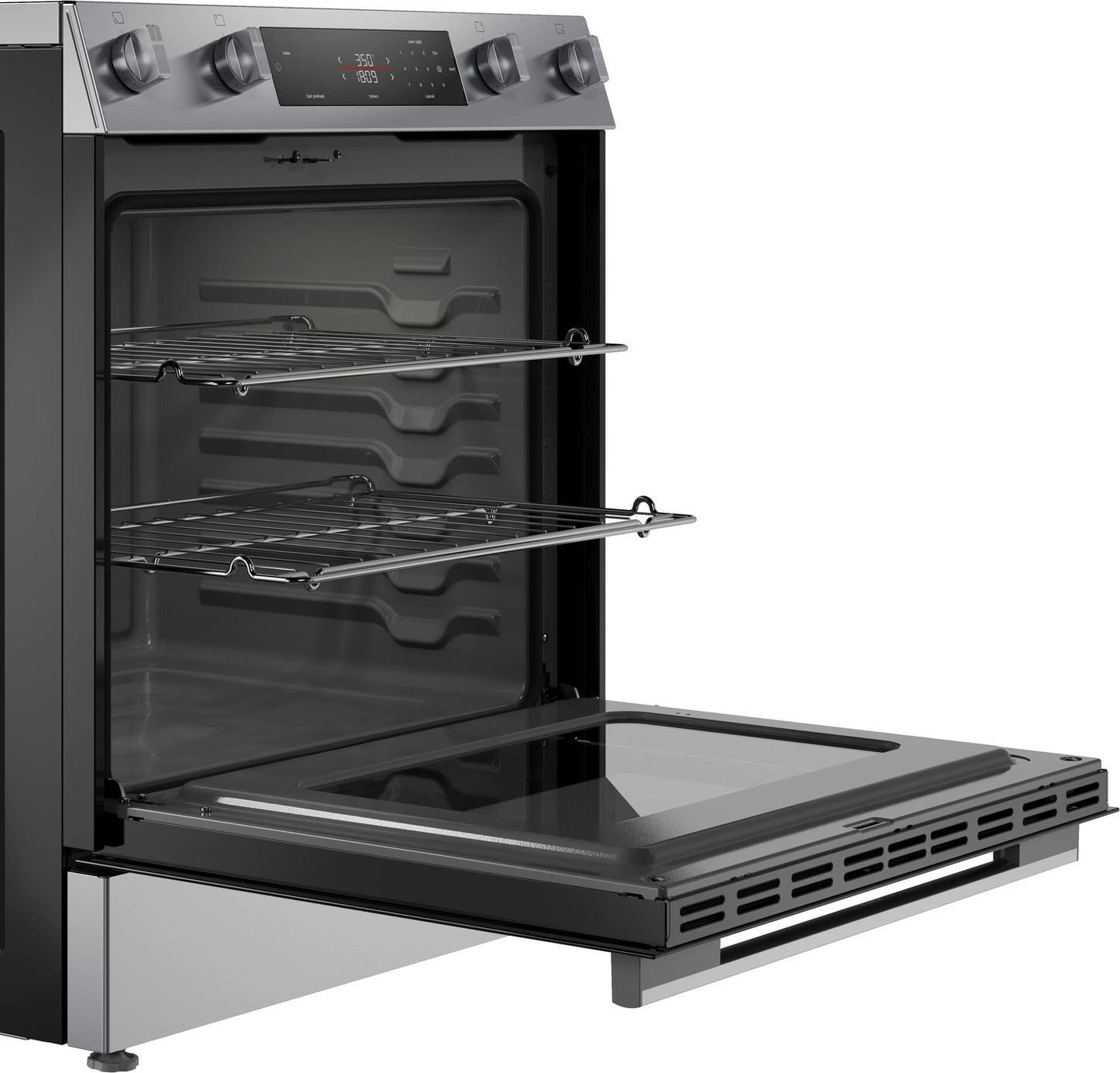 Bosch HEF1050MU 100 Series, Freestanding electric cooker, 30'', Stainless steel