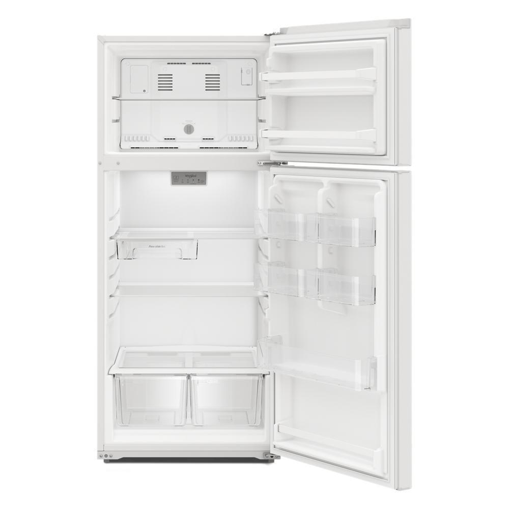 Whirlpool WRTX5028PW 28-inch Wide Top-Freezer Refrigerator - 16.3 Cu. Ft.