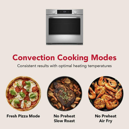 Kitchenaid KOEC630SPS 30-inch Smart Electric Combo Wall Oven with Assisted Cooking Modes - PrintShield™ Finish