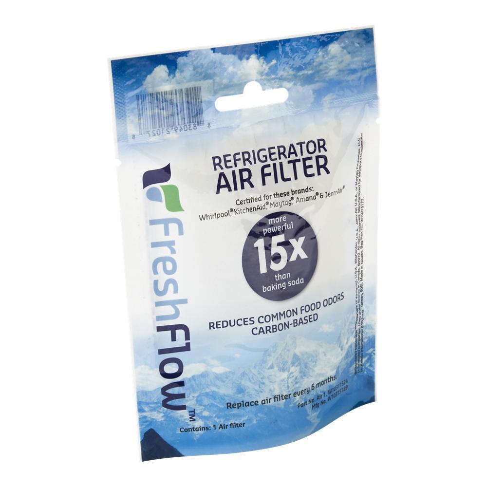 Maytag W10311524 Freshflow Air Filter Cartridge for Refrigerators - 15X More Powerful than Baking Soda at Reducing Common Food Odors