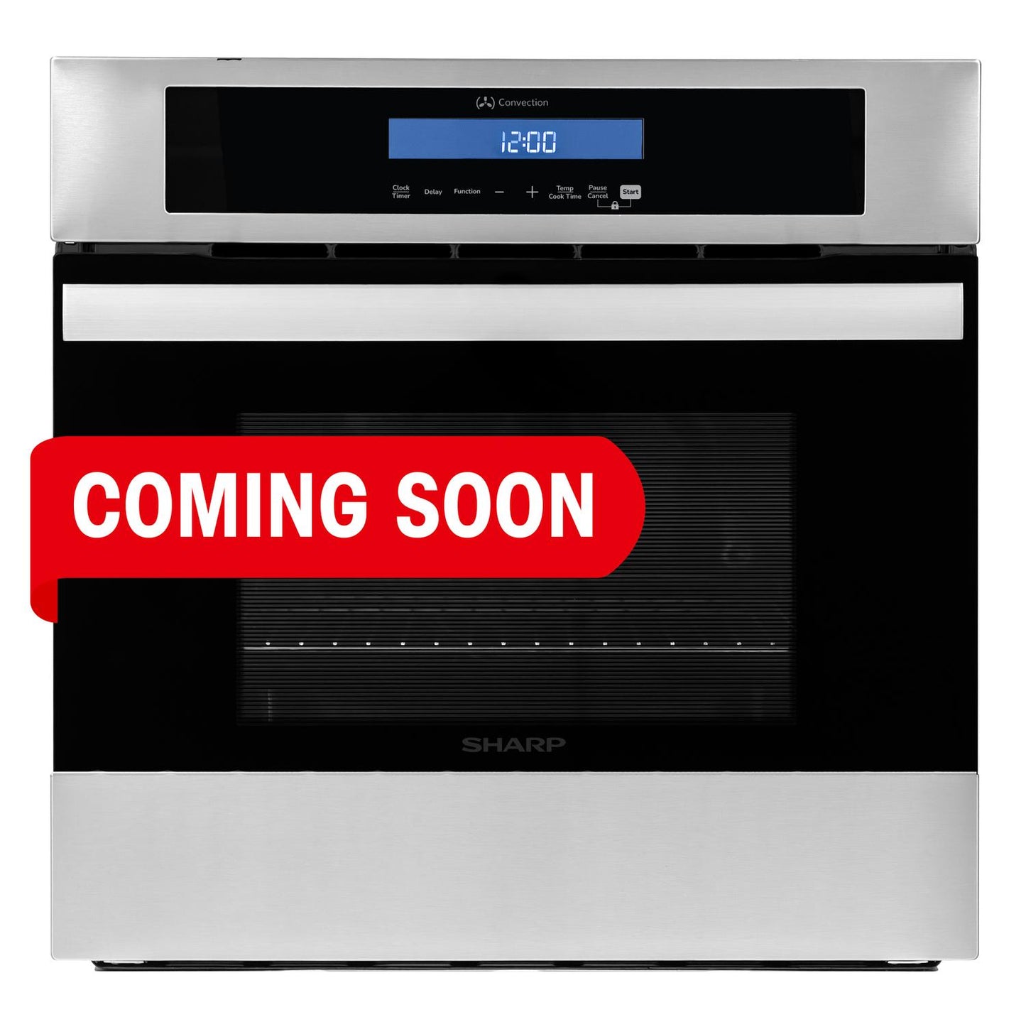 Sharp SWA2462SNS 24 in. Stainless Steel European Convection Wall Oven