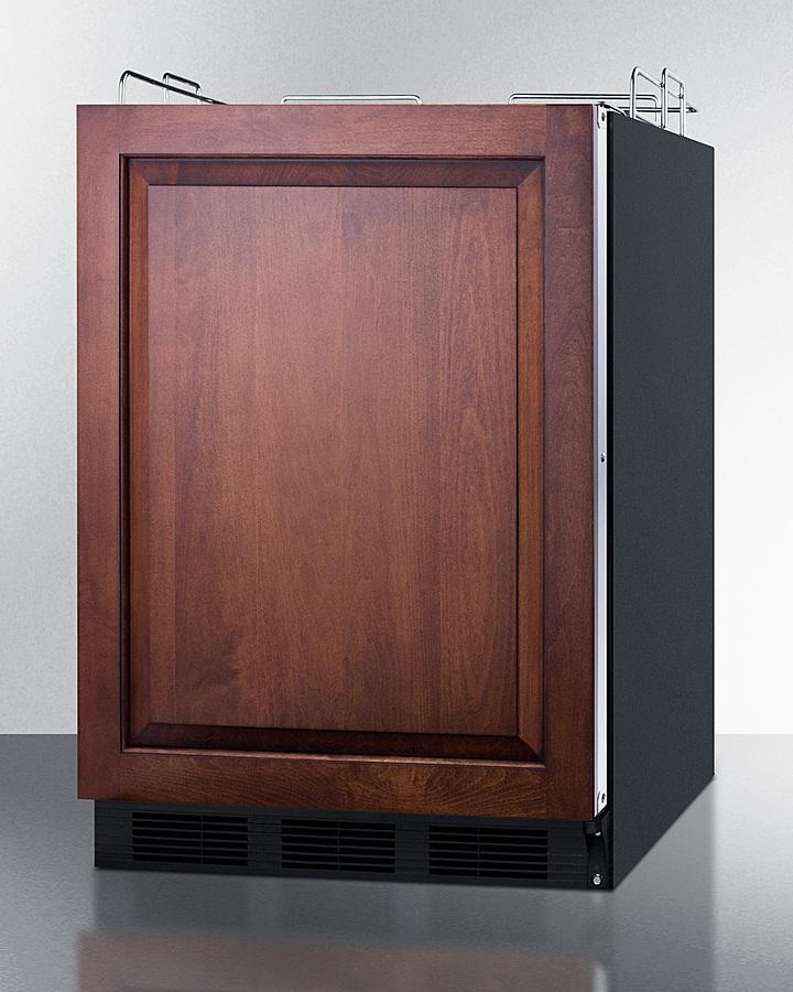 Summit SBC58BLBIADANKIF 24" Wide Built-in Kegerator, ADA Compliant (panel Not Included)