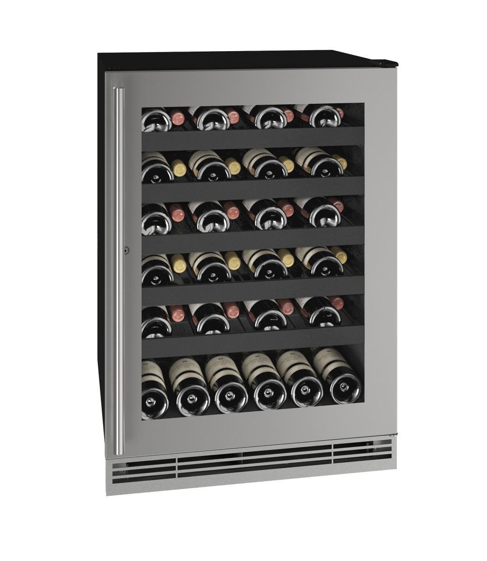 U-Line UHWC124SG31A Hwc124 24" Wine Refrigerator With Stainless Frame Finish and Lock (115 V/60 Hz)