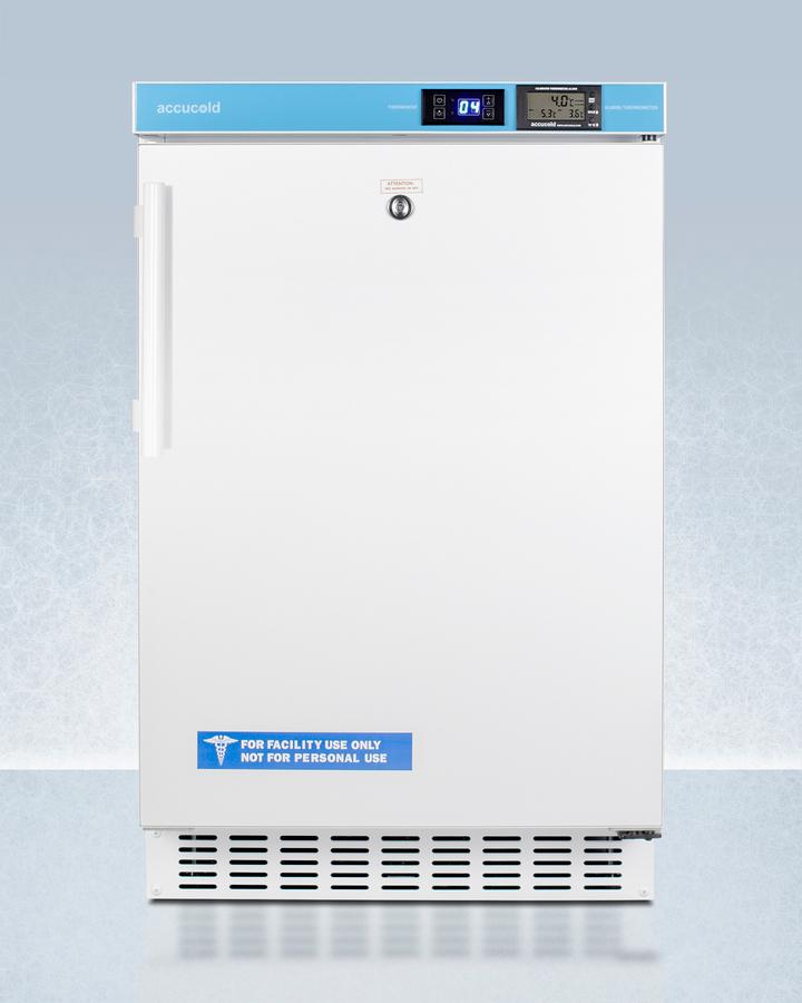 Summit ACR45LCAL 20" Wide Built-in Pharmacy All-refrigerator, ADA Compliant