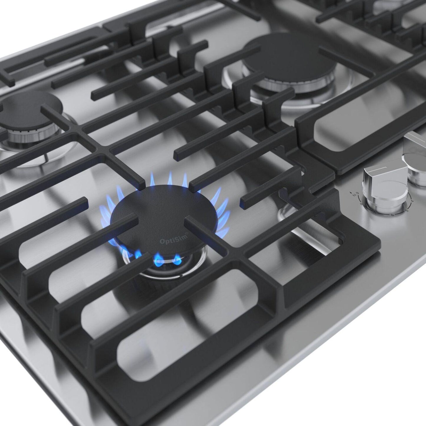 Bosch NGM5659UC 500 Series, Gas hob, 36'', Stainless steel