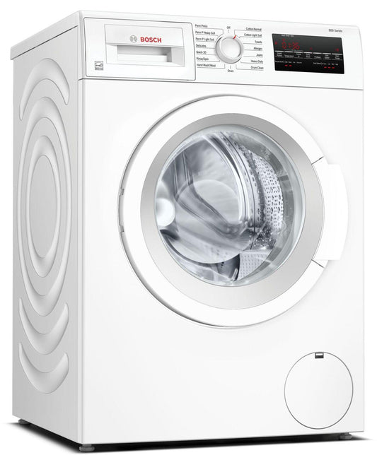 Bosch WGA12400UC 300 Series Compact Washer , White
