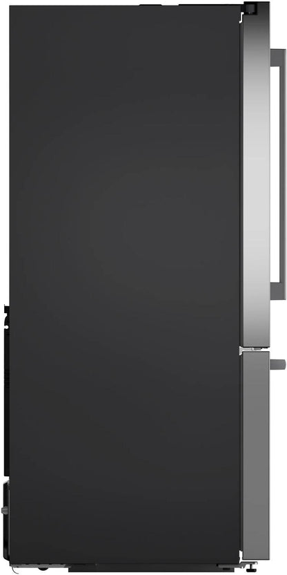 Bosch B36FD52SNS 500 Series, French Door Bottom freezer, multi door, 36'', Brushed steel (with anti-fingerprint), Total No Frost