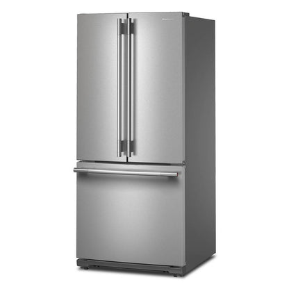 Kitchenaid KRFF330SPS 20 cu. Ft. 30-Inch Width Standard Depth French Door Refrigerator with PrintShield® Finish and Interior Dispense