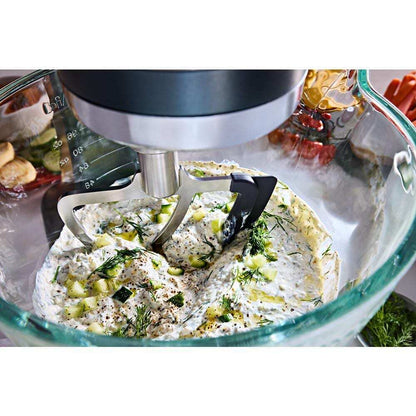 Kitchenaid KSMTHSFSS Durable stainless steel flex edge beater for select KitchenAid® tilt-head stand mixers