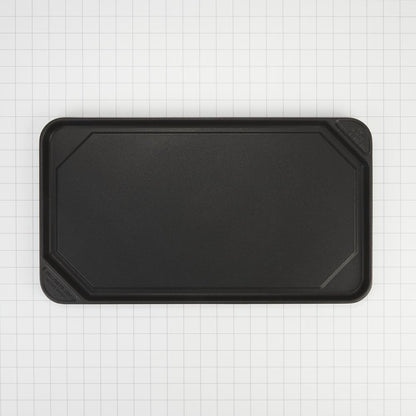 Kitchenaid 4396096RB Range/Cooktop Griddle Non-Stick Cast Aluminum - Black for All 2-Burner Cooking Surfaces Except Induction (1-IN H X 19 1/2-IN W X 11-IN D)