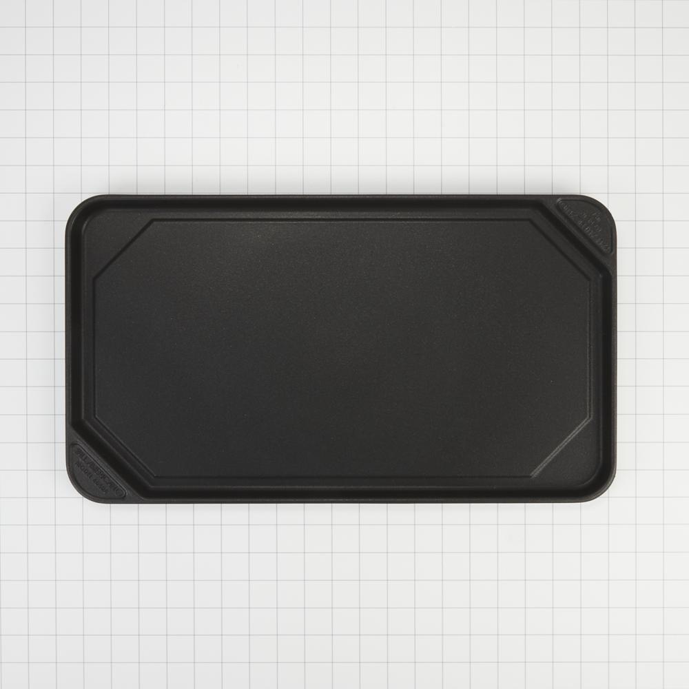 Maytag 4396096RB Range/Cooktop Griddle Non-Stick Cast Aluminum - Black for All 2-Burner Cooking Surfaces Except Induction (1-IN H X 19 1/2-IN W X 11-IN D)