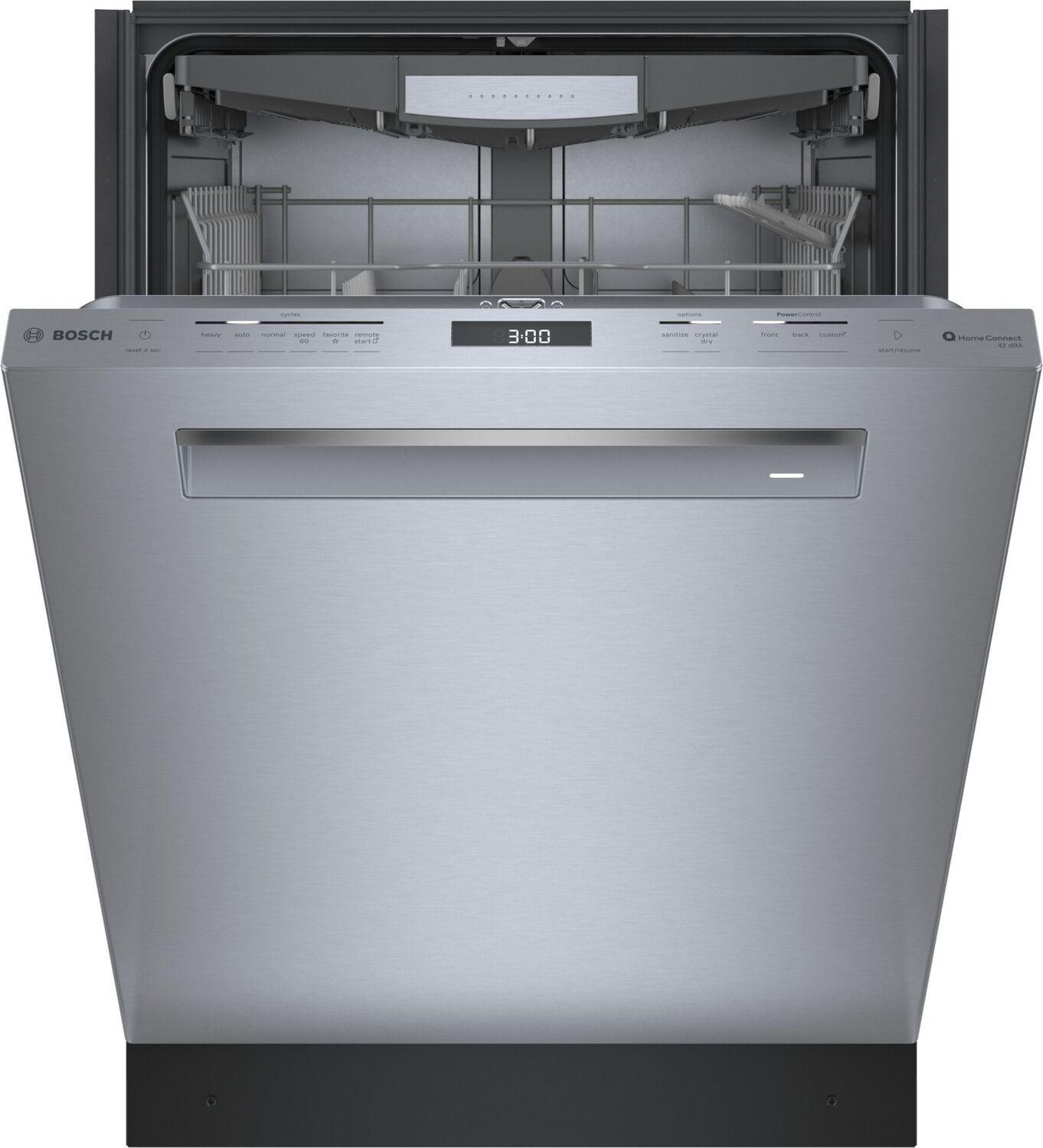 Bosch SHP78CM5N 800 Series Dishwasher 24" Stainless Steel Anti-fingerprint