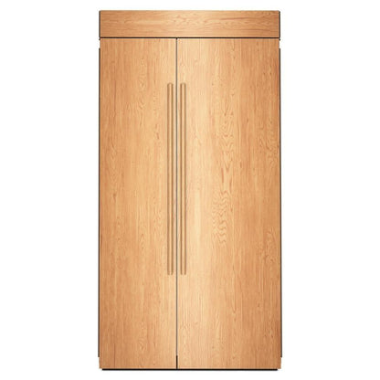 Kitchenaid KBSN742TPA 25.5 Cu. Ft. 42" Built-In Panel-Ready Side-by-Side Refrigerator with Platinum Interior