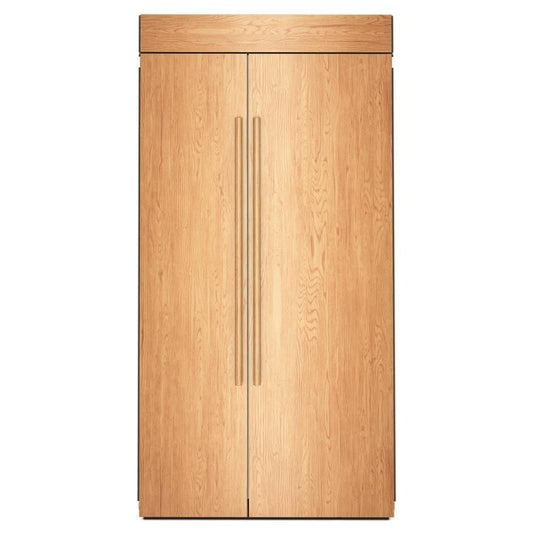 Kitchenaid KBSN742TPA 25.5 Cu. Ft. 42" Built-In Panel-Ready Side-by-Side Refrigerator with Platinum Interior
