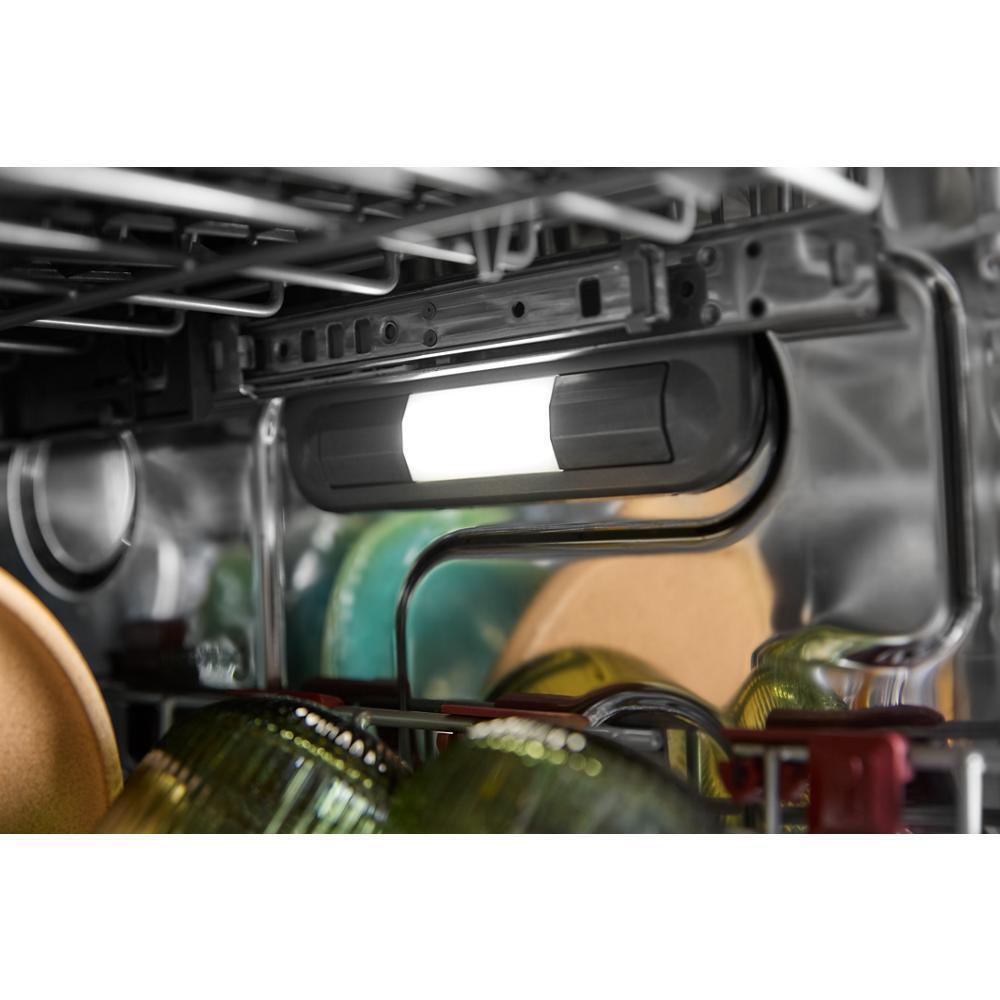 Kitchenaid KDTS724SBE 360(degree) Max Jets™ Third Rack Dishwasher with Advanced ProDry™ System and Ultra-bright LED Lighting, 44 dBA