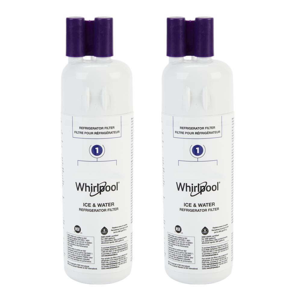 WHR1RXD1 Whirlpool Refrigerator Water Filter 1 - WHR1RXD1 (Pack of 1)