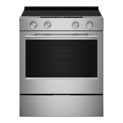 Kitchenaid KSES430SPS 5.3 Cu. Ft. Smart Slide-in Electric Range with Convection Cooking Modes and Steam Bake Mode