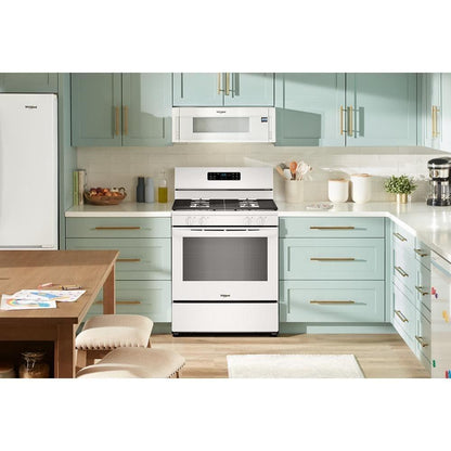 Whirlpool WFGS3030RW 30-inch Gas Range with Crispy Mode and Dishwasher Safe Grates