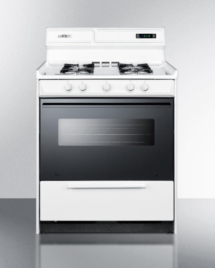 Summit WNM2307DK 30" Wide Gas Range