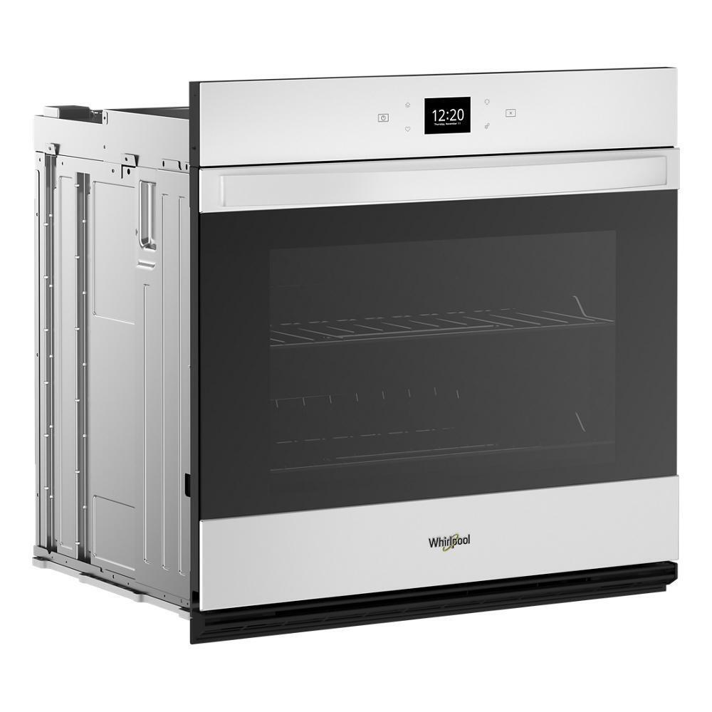 Whirlpool WOES5027LW 4.3 Cu. Ft. Single Wall Oven with Air Fry When Connected