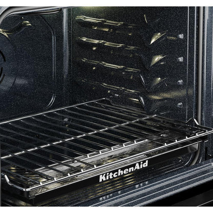 Kitchenaid KSES530SJP 5.3 Cu. Ft. Smart Slide-in Electric Range with Two Even-Heat™ Hyper Elements and Convection Cooking Modes