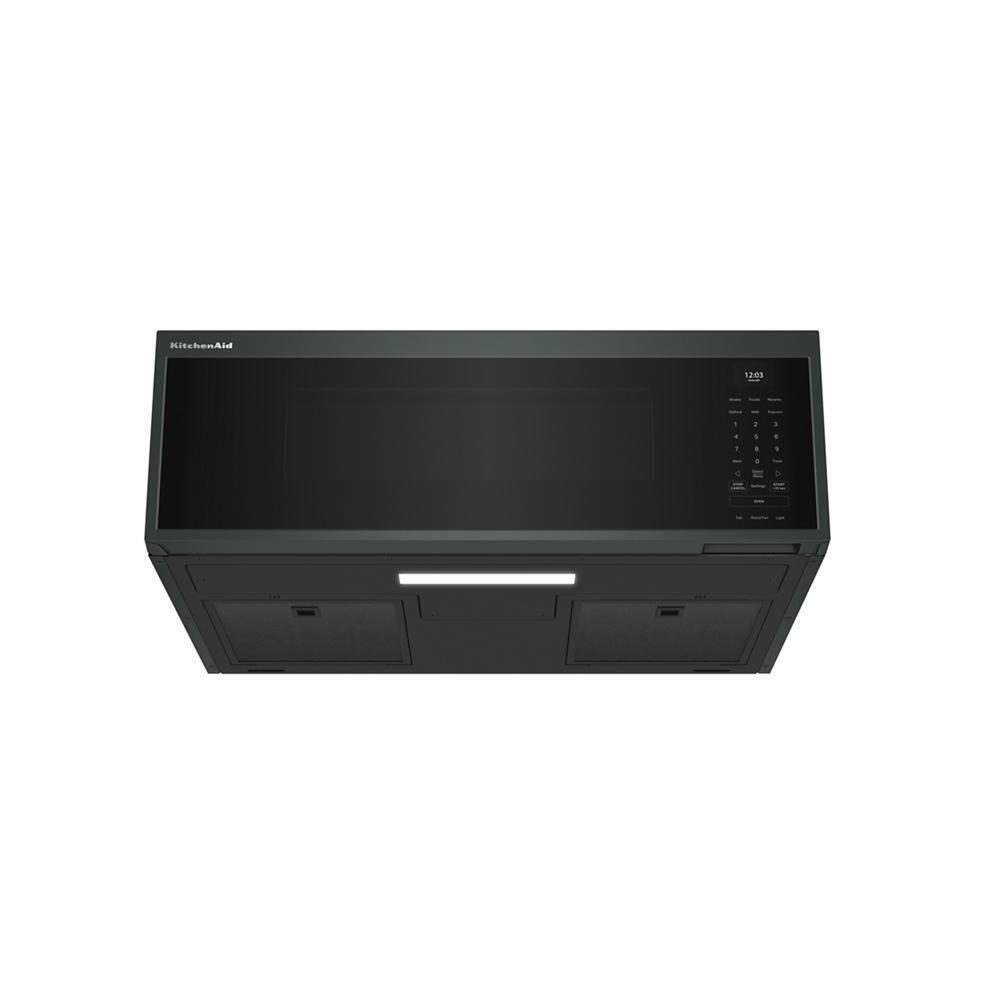 Kitchenaid KMML550RJP Smart Low Profile Microwave Hood Combination with Dual Fan Ventilation
