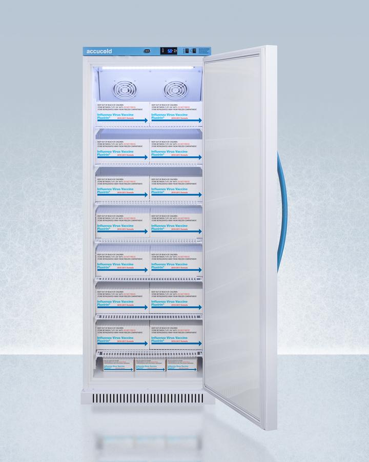 Summit ARS12PV456 12 CU.FT. Upright Vaccine Refrigerator, Certified To Nsf/ansi 456 Vaccine Storage Standard