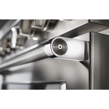 Whirlpool W11368841BO KitchenAid Commercial-Style Range Handle Medallion Kit - Black (Includes Two Medallions, Screws, and One 1/8-IN Hex Wrench)