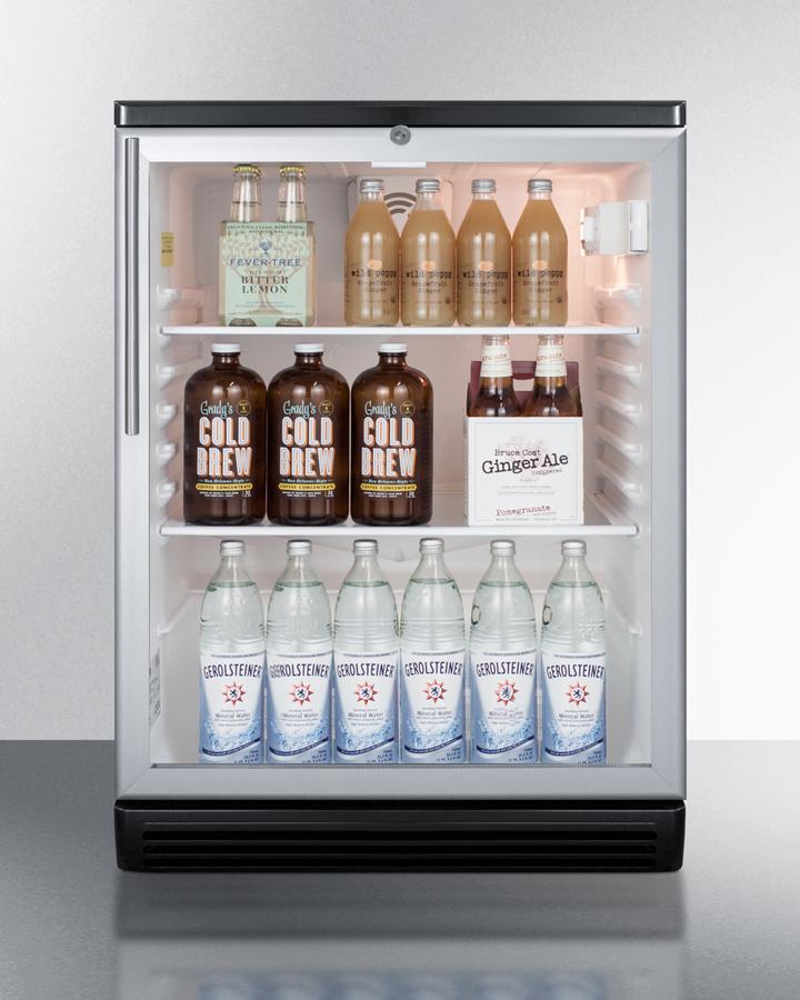 Summit SCR600BGLBIHV 24" Wide Built-in Beverage Center