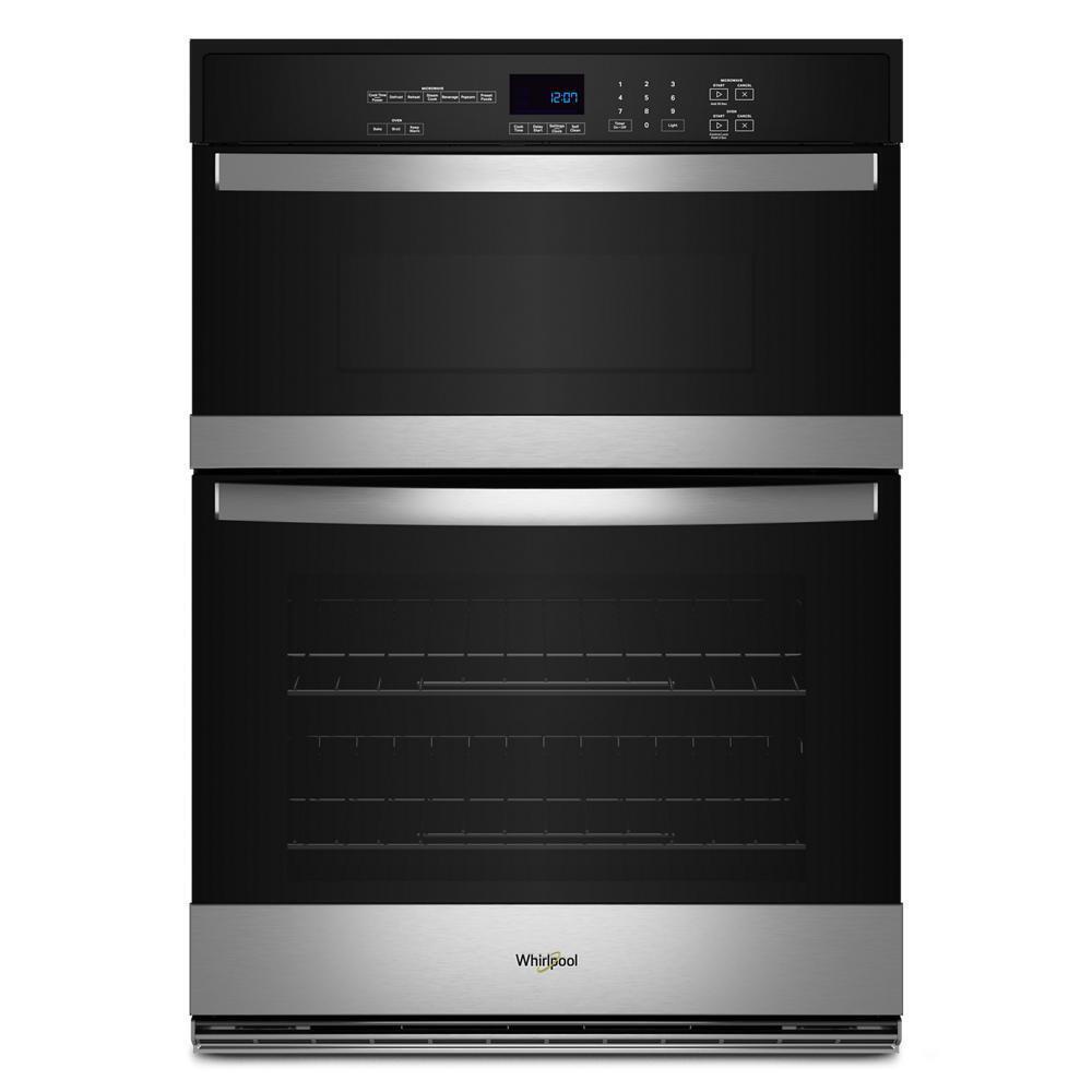 Whirlpool WOEC3030LS 6.4 Total Cu. Ft. Combo Self-Cleaning Wall Oven