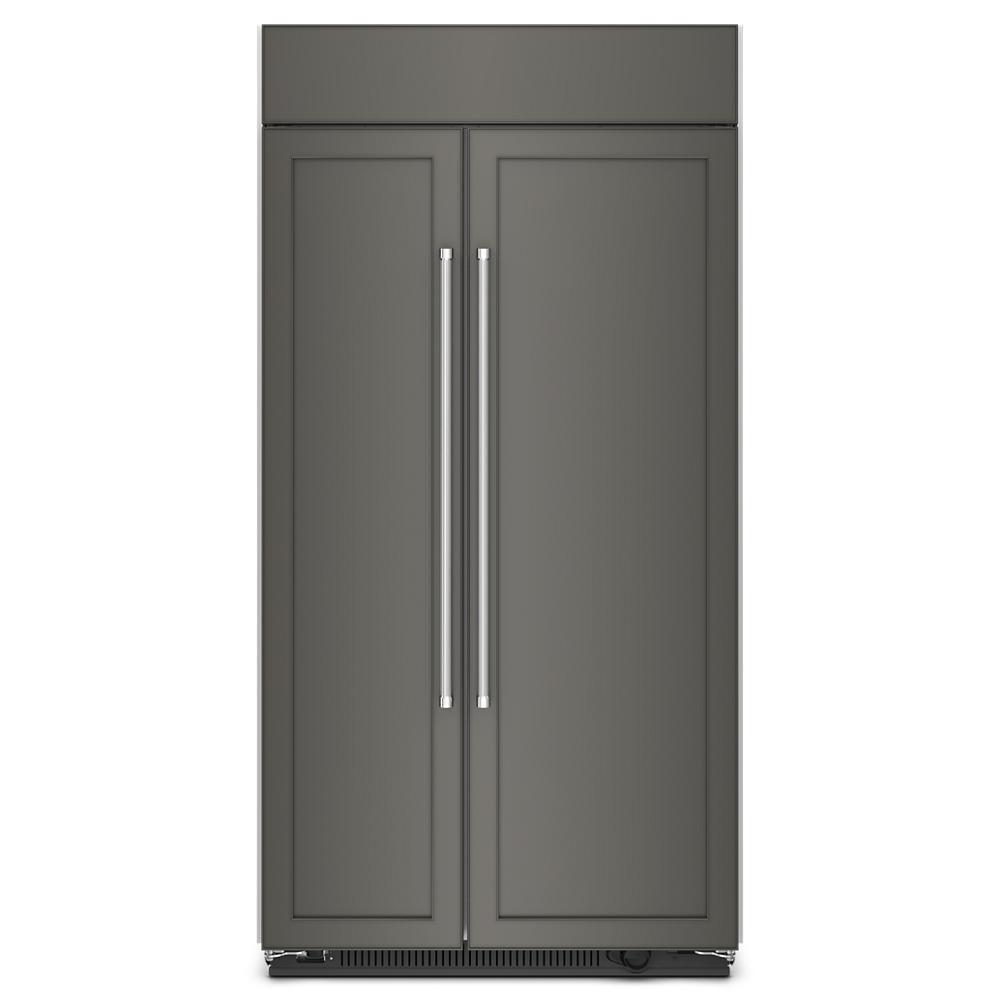 Kitchenaid KBSN702MPA 25.5 Cu Ft. 42" Built-In Side-by-Side Refrigerator with Panel-Ready Doors