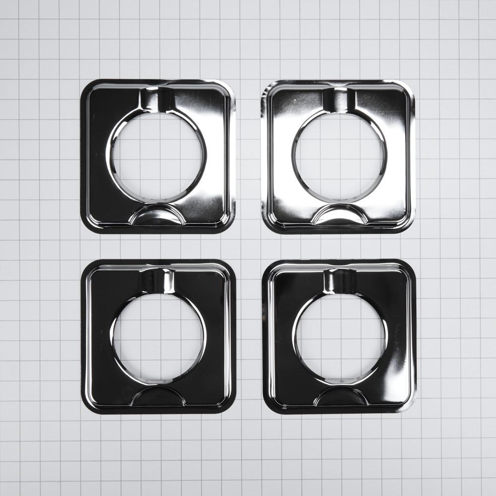 Square Gas Range Burner Drip Bowls