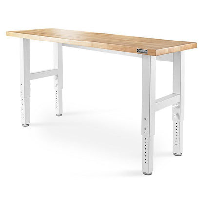 Gladiator GAWB06HWGW 6' Adjustable Height Hardwood Workbench
