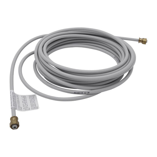 Whirlpool W10267701RP Refrigerator Water Line Installation Kit, Gray, with 25' of PEX tubing and 1/4" fittings for ice and water hook up