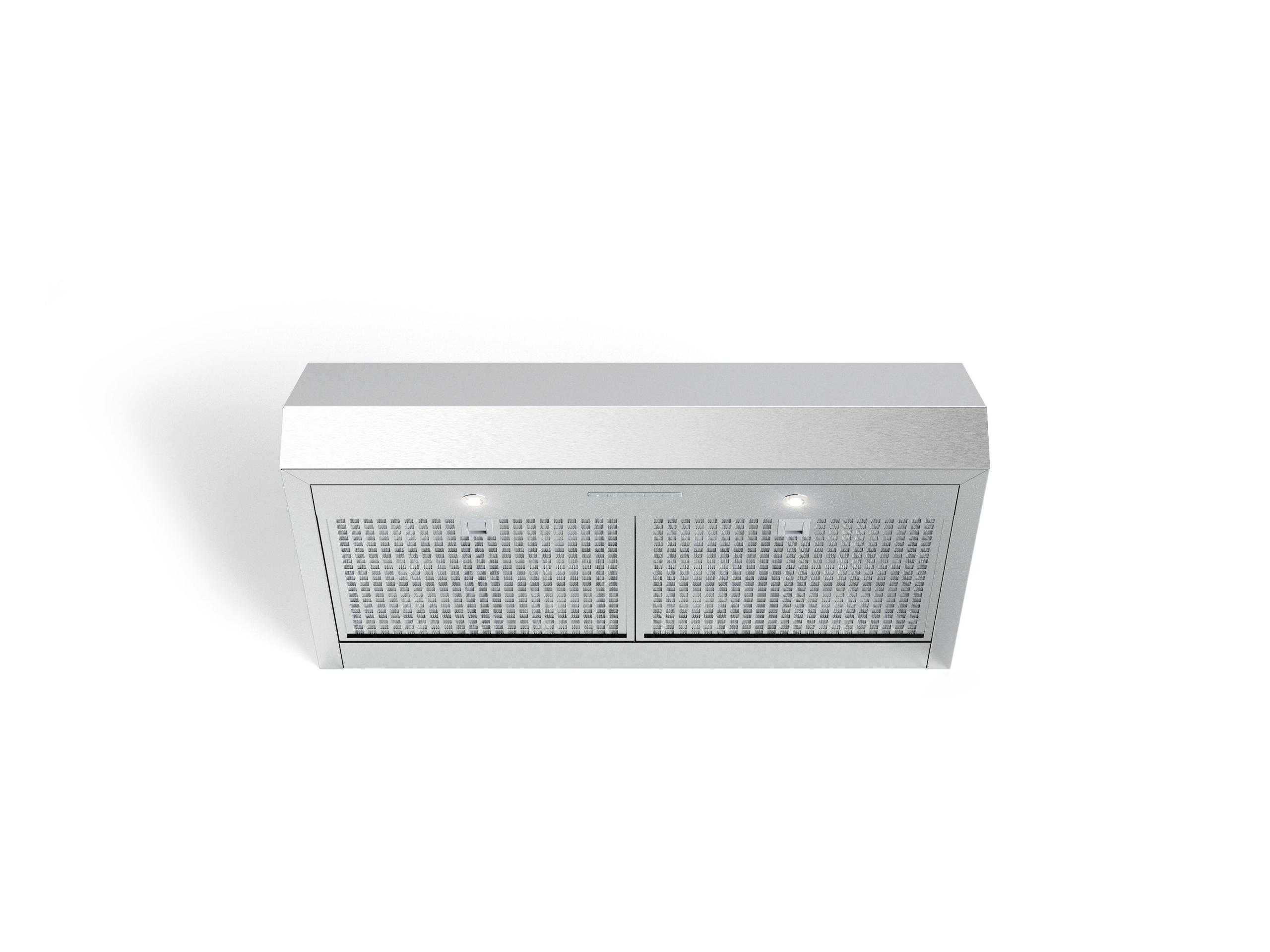 Verona VELP3010GSS 30" Designer Low Profile Hood, Wall-mount - 600 CFM - 4 Speeds