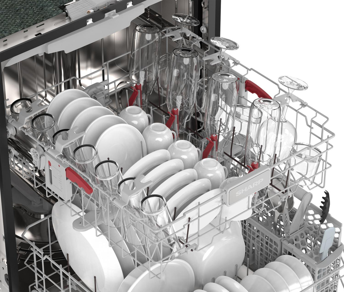 Sharp SDW6768SMS 24 in. Stainless Steel Dishwasher