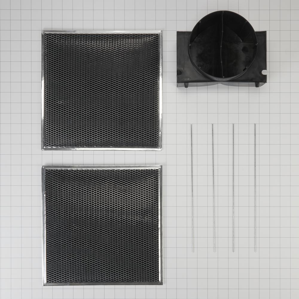 Maytag W11548459 Range Hood Wall Canopy Recirculation Kit for Models WVW73UC0LS and WVW53UC0LS