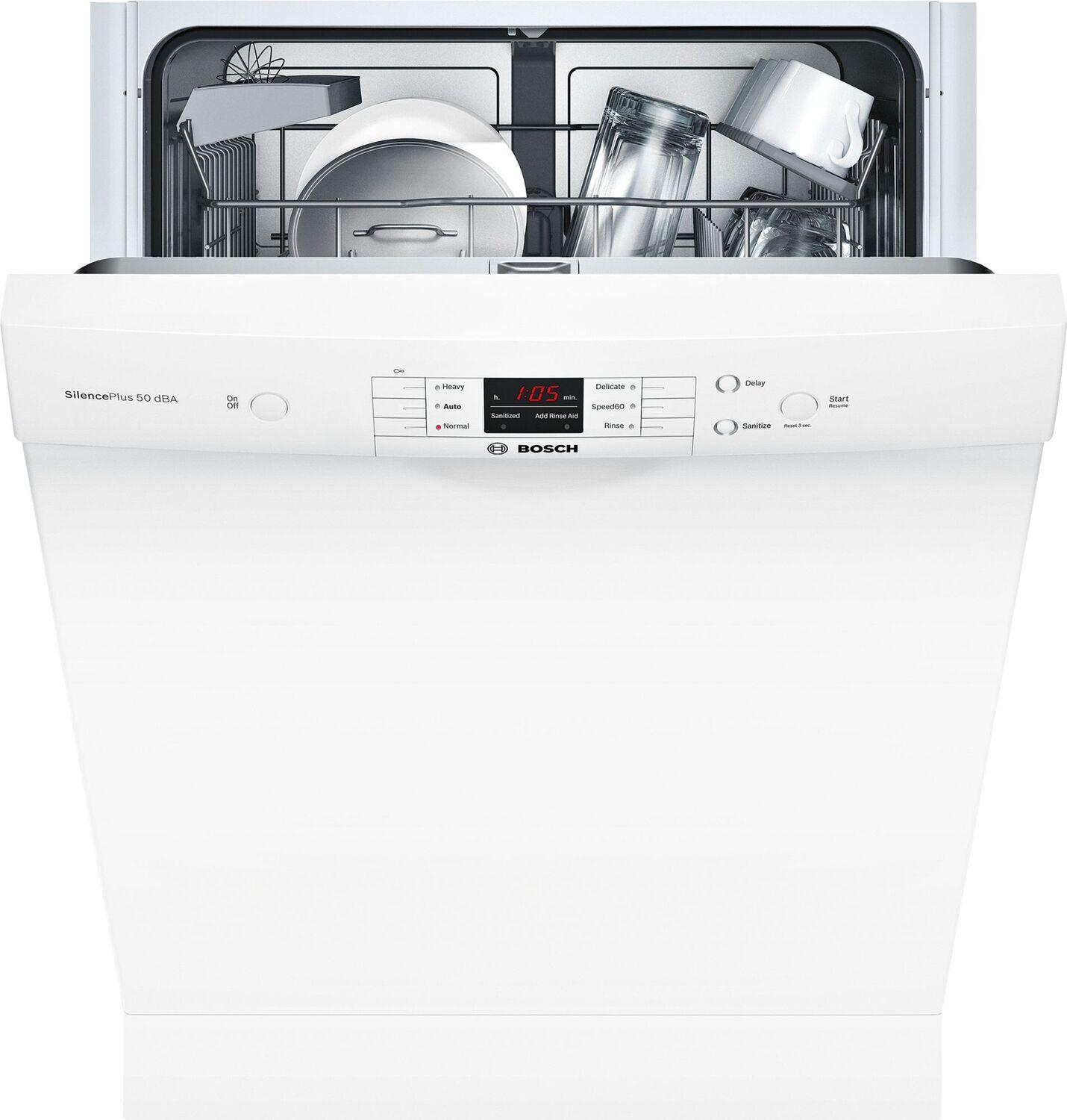 100 Series Dishwasher 24" White