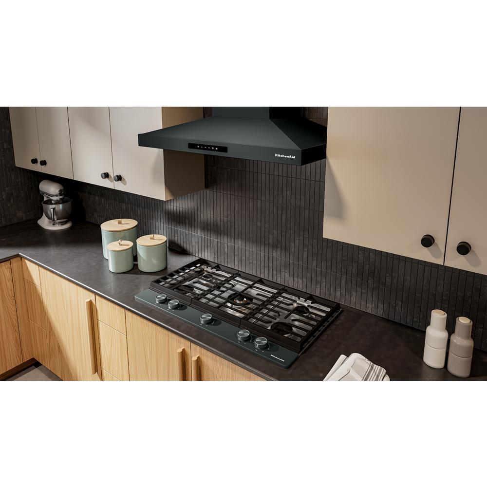 KCGK536SJP KitchenAid® 36 in. Gas Cooktop with 5 Burners and Integrated Wok Grate