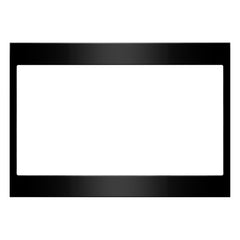 Whirlpool MTK2227PB 27 in. Trim Kit for 2.2 Cu. Ft. Countertop Microwave