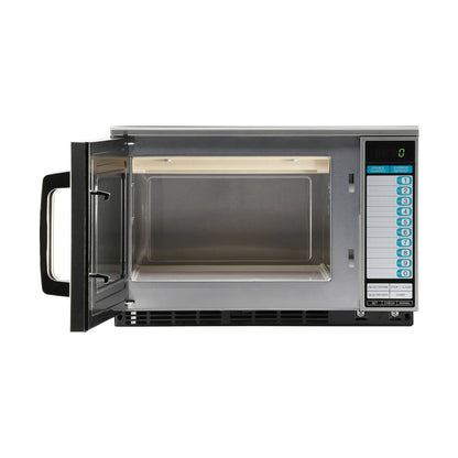 R25JTF Sharp Heavy-Duty Commercial Microwave Oven with 2100 Watts