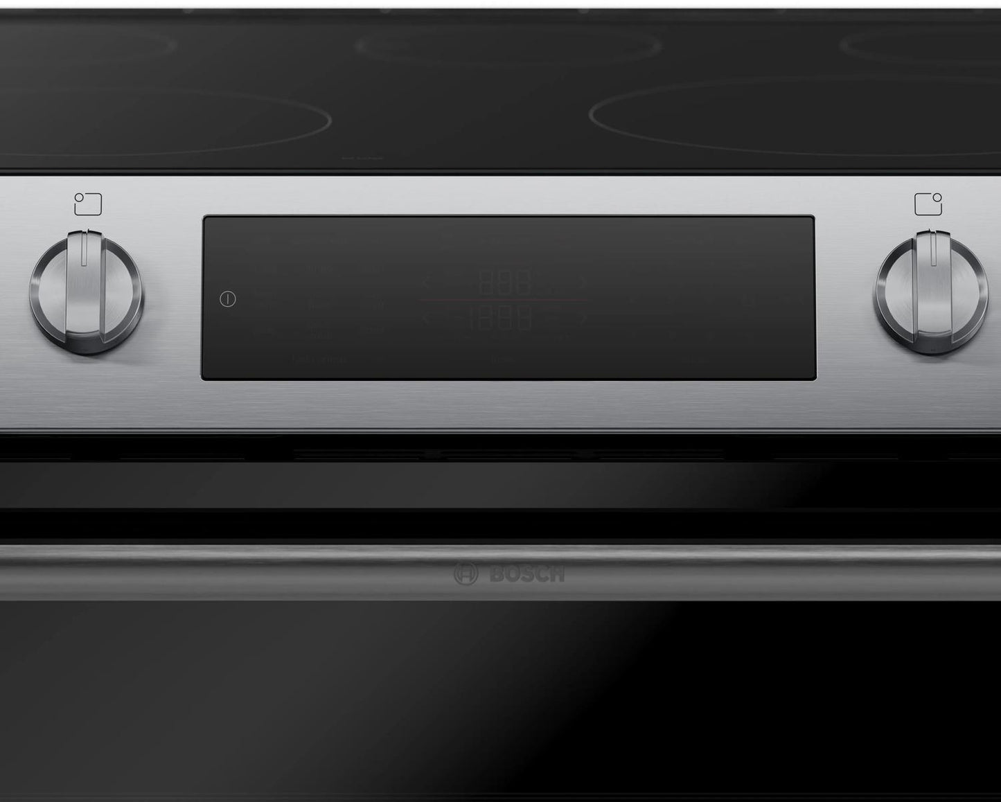 Bosch HEF1050MU 100 Series, Freestanding electric cooker, 30'', Stainless steel