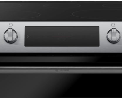Bosch HEF1050MU 100 Series, Freestanding electric cooker, 30'', Stainless steel
