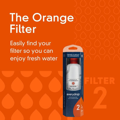 Kitchenaid EDR2RXD1 everydrop® Refrigerator Water Filter 2 - EDR2RXD1 (Pack of 1)