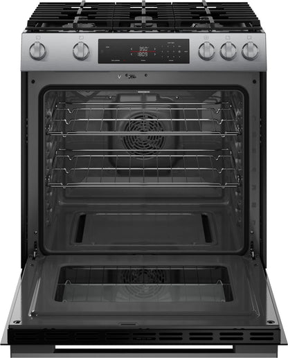 Bosch HGF1050MUC 100 Series, Freestanding gas cooker, Stainless steel