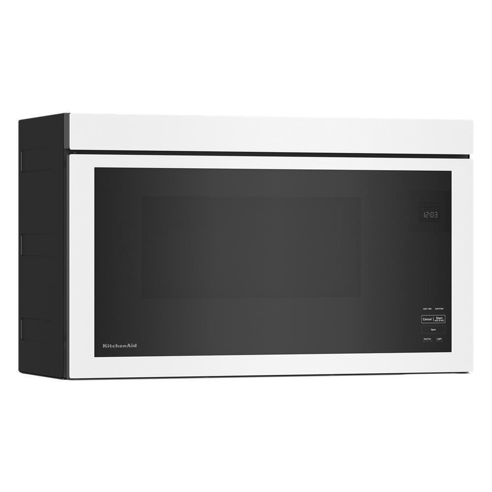 Kitchenaid KMMF330PWH Over-The-Range Microwave with Flush Built-In Design