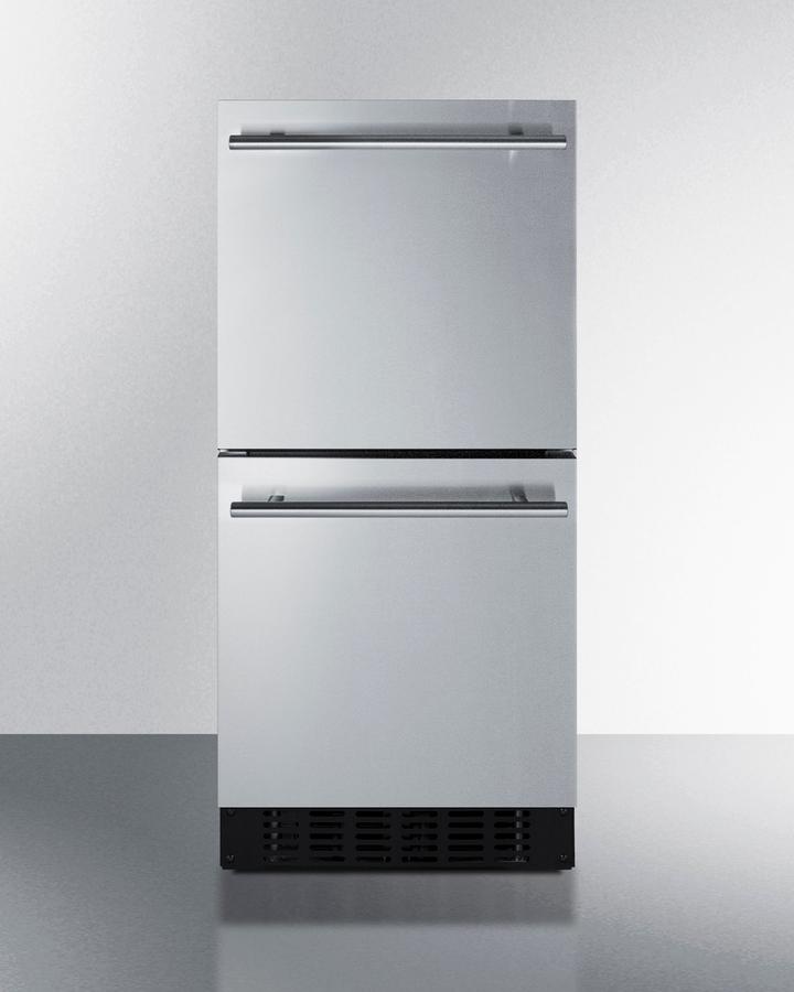 Summit 15" Wide 2-drawer All-refrigerator, ADA Compliant