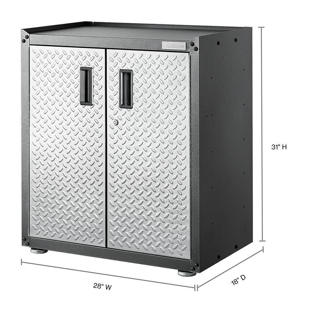 Gladiator GAGB28FDYG Ready-to-Assemble Full-Door Modular GearBox